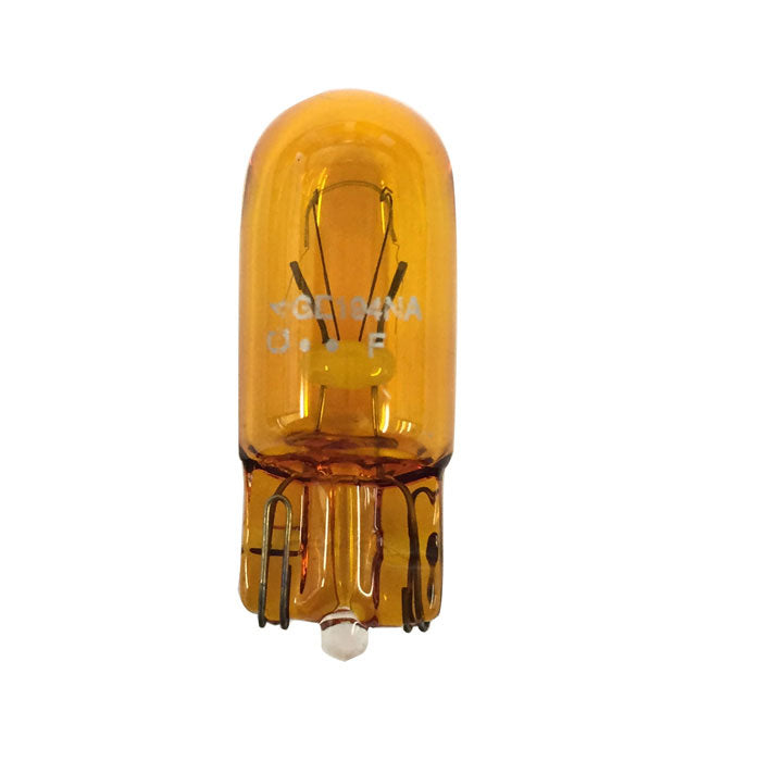 GE 194 NA Amber 4w 12v Wedge W2.1x9.5d Automotive Light Bulb