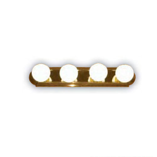 SUNLITE 24 inch Polished Brass 4 lights bath bar fixture