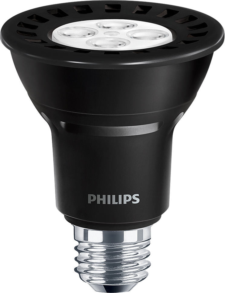 Philips AirFlux 8W PAR20 LED 2700K Warm White Flood 25D Dimmable Bulb