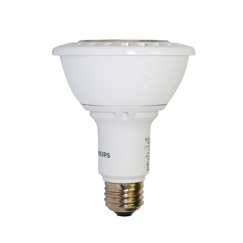 Philips 12.5w PAR30L Dimmable LED Warm White Flood Airflux Light Bulb