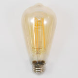 Philips 461673 5.5W Antique Filament LED 2000K ST19 E26 Light Bulb - 40W equiv.
