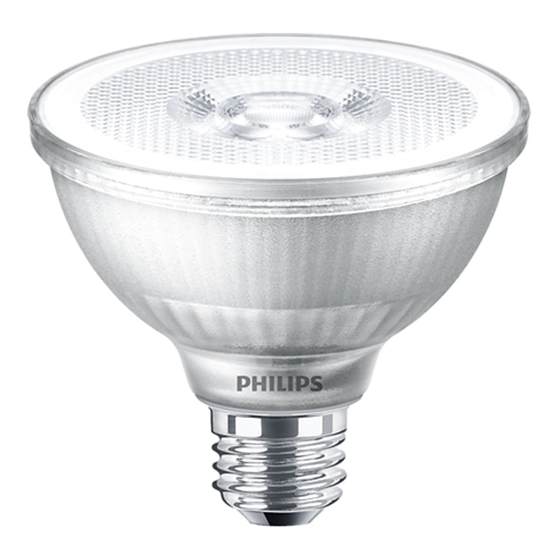 Philips 12W PAR30S LED 3000K Bright White Flood Single Optics Bulb - 75w Equiv.