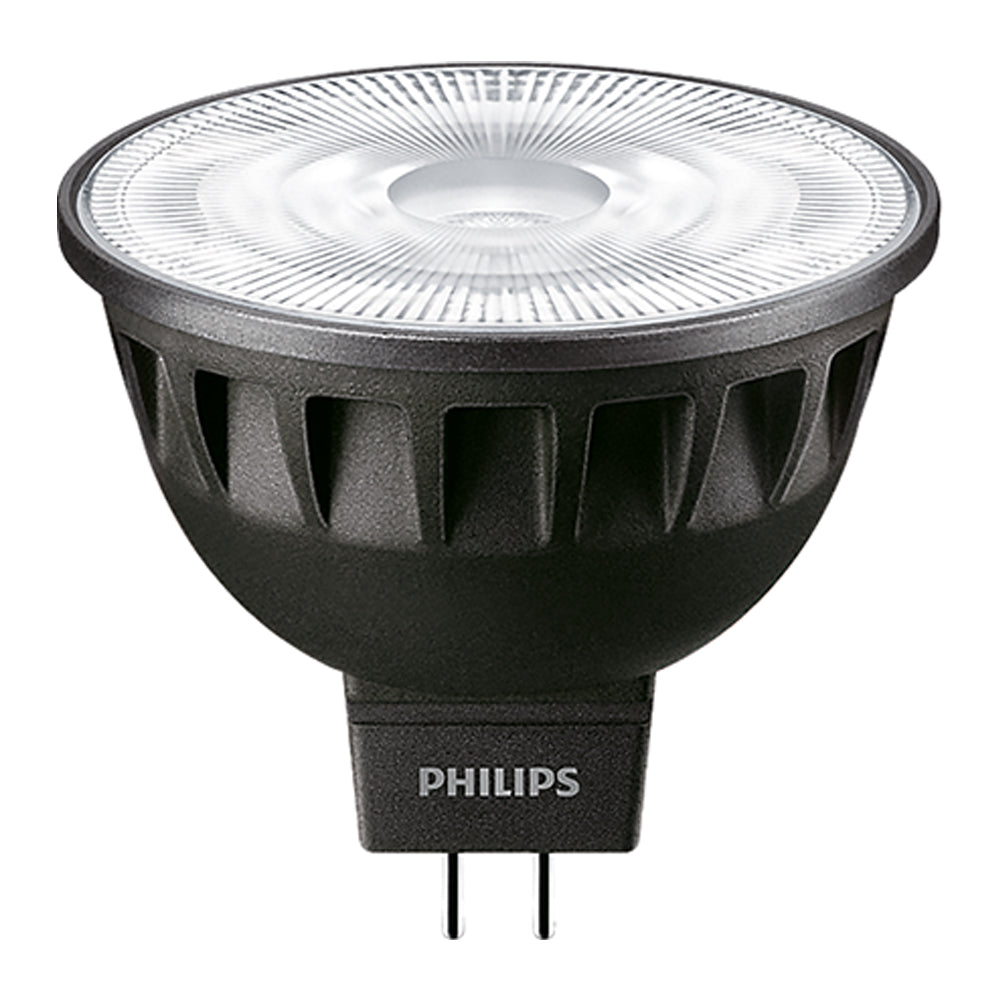 PHILIPS 6.5W MR16 LED Soft White 2700K Flood 25d 90CRI Dimmable - 42w equiv.