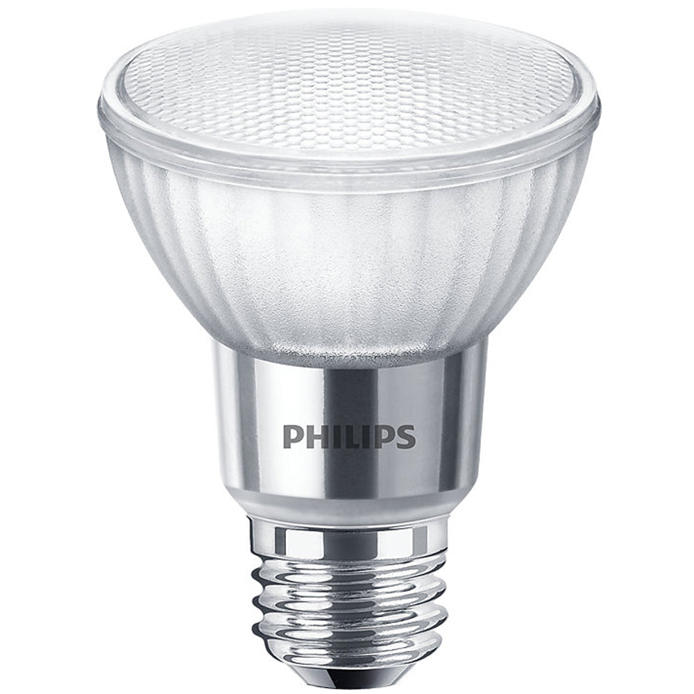 Philips PAR20 Dimmable LED - 7w 4000K Flood 25 Degrees Light Bulb