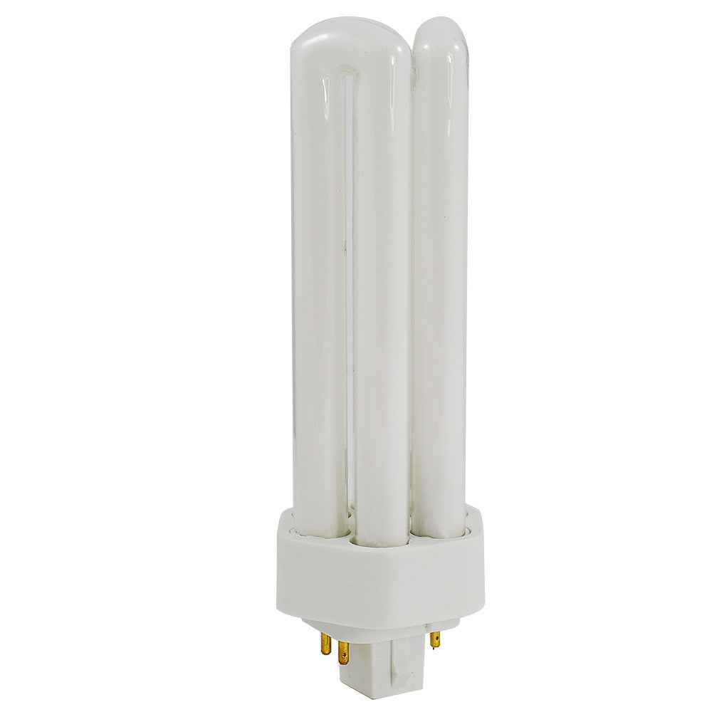 Ushio 3000254 - CF26TE/830 - 26W 3000K - 4 Pin GX24q-3 Base - Triple Tube CFL