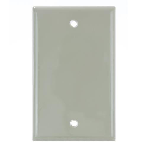 12Pk - SUNLITE Gang Blank Wall Plate Ivory Color E401I