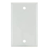 SUNLITE 1 Gang Blank Wall Plate White Color E401W