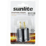 SUNLITE E187 Outlet To Medium Socket Adapter - Carded_1