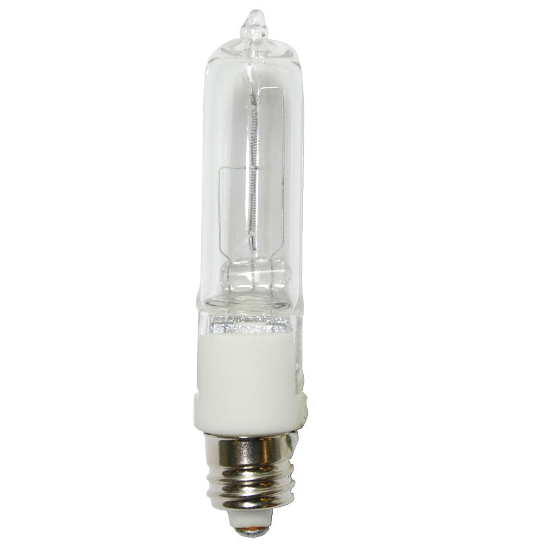 BulbAmerica 50W 120V T4 E11 Mini Can Base Clear Halogen Bulb