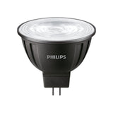 PHILIPS 7W MR16 LED Bright White 3000K Flood 25d 90CRI Dimmable - 42w equiv.
