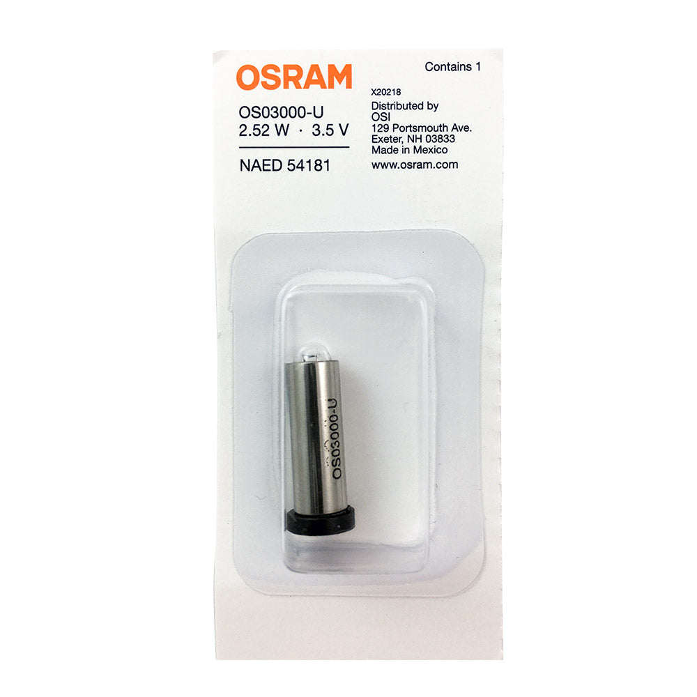 OSRAM OS03000-U 2.52W 3.5V Medical Miniature Otoscopes Lamp