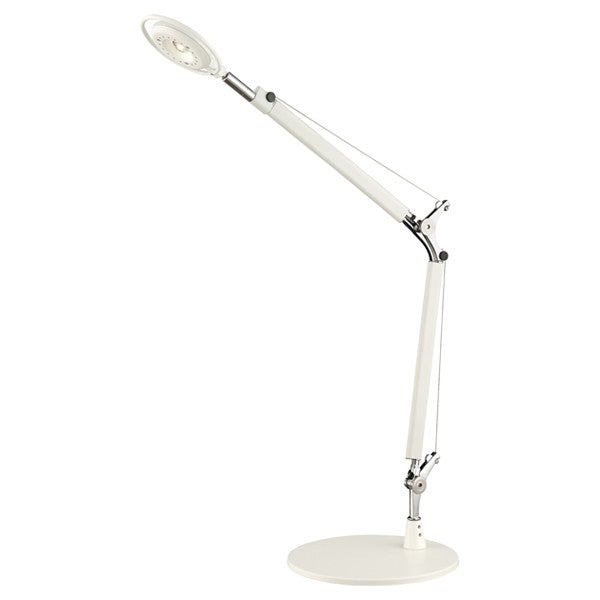Nuvo 5W Double Arm LED 4000K Light Desk Lamp - White