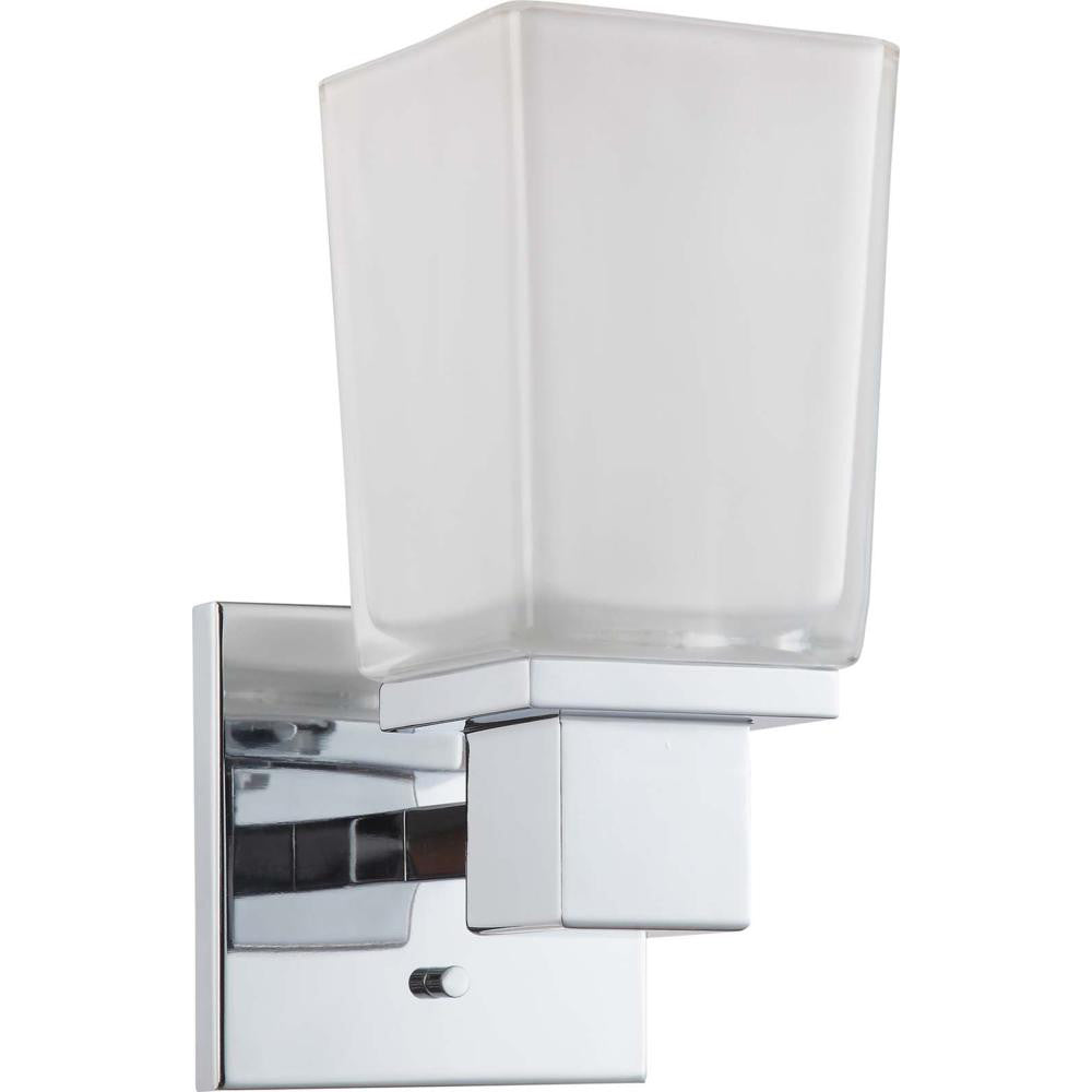 Nuvo Parker - 1 Light Vanity Fixture w/ Sandstone Etched Glass