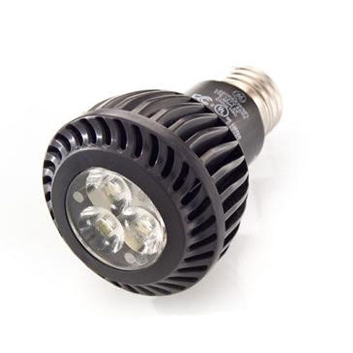 GE 7W E26 PAR20 Black LED Light Bulb