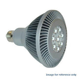 GE 20W PAR38 LED 3000K Flood 40 deg Silver Light Bulb