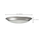7-in LED Disk-Light 3000K 6 Unit Contractor Pack Brushed Nickel Finish - BulbAmerica