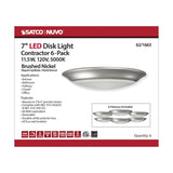 7-in LED Disk-Light 5000K 6 Unit Contractor Pack Brushed Nickel Finish_3