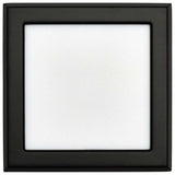 9w 5in. Square LED Flush Mount CCT Selectable with Black Finish_1