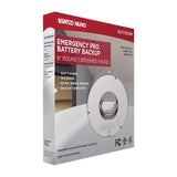 Blink Pro EM Battery Backup 9-in Round Shape Brushed Nickel Finish_5