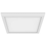 13w 9in. Square LED Flush Mount CCT Selectable with White Finish
