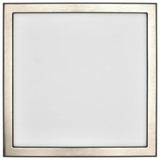 13w 9in. Square LED Flush Mount CCT Selectable with Nickel Finish_1