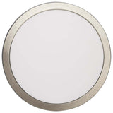 Blink ProPlus 19.5w 12in LED Round Brushed Nickel Downlight CCT Tunable 120-277v - BulbAmerica