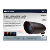 LED 9W PAR20 Landscape Flood RGB and 2700K-5000K CCT in Bronze Finish_1