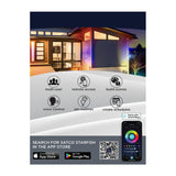 LED 9W PAR20 Landscape Flood RGB and 2700K-5000K CCT in Bronze Finish_4