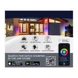 LED 12W PAR30 Landscape Flood RGB and 2700K-5000K in Bronze Finish_4