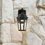 East River 10w Smart Outdoor Wall Light Starfish RGBTW CCT in Black Finish_1