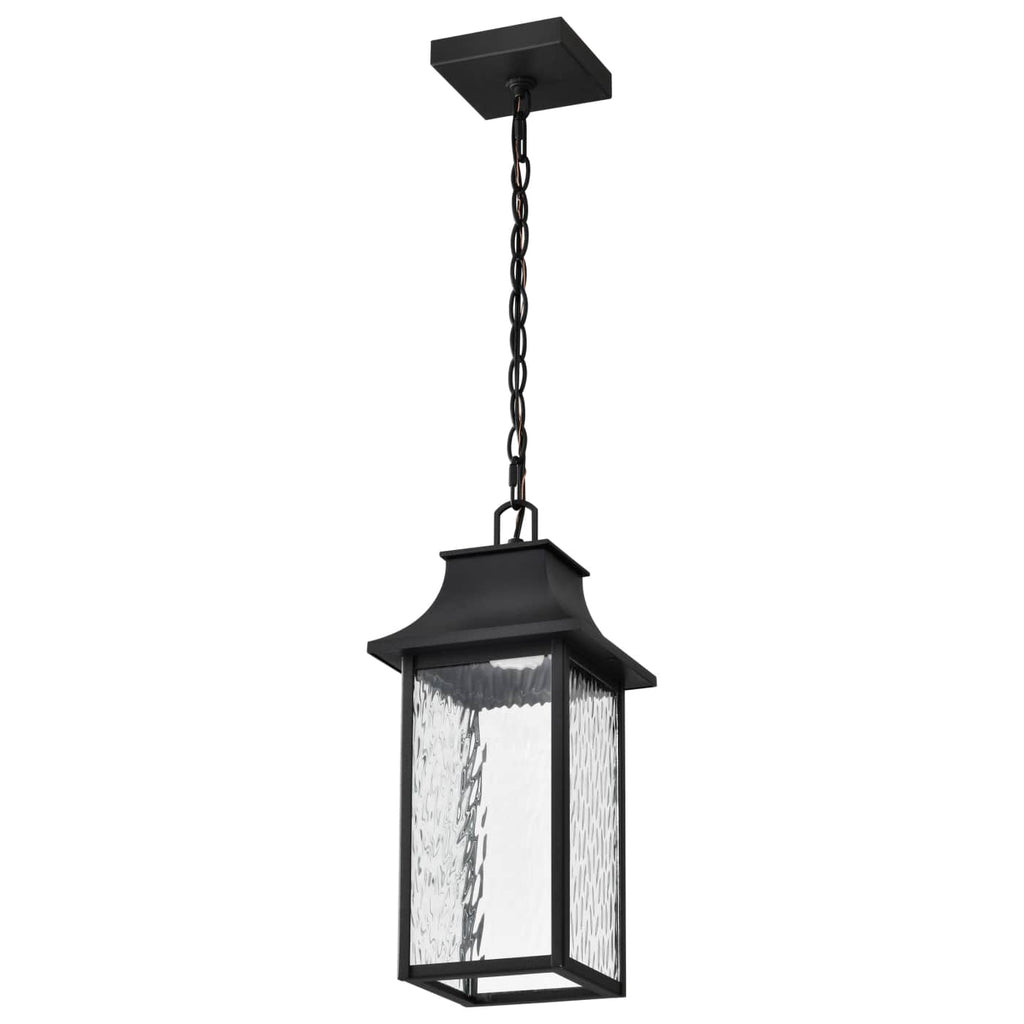 Austen 10w Smart Outdoor Hanging Light Starfish RGBTW CCT in Black Finish