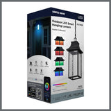 Austen 10w Smart Outdoor Hanging Light Starfish RGBTW CCT in Black Finish_3