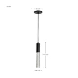 Lacey 2-in LED Cylinder Mini Pendant Starfish Enabled RGB Tunable White_3