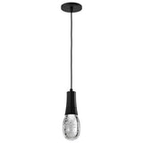 Lacey 4-in LED Teardrop Pendant Starfish Enabled RGB Tunable White