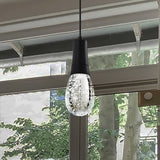 Lacey 4-in LED Teardrop Pendant Starfish Enabled RGB Tunable White - BulbAmerica
