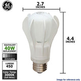 GE 9w 120v A-Shape A19 3000k Soft White LED Light Bulb_2