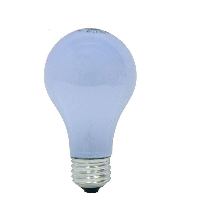 GE 43W A19 Halogen Frost Reveal Energy-Efficient - replace 60w Incand - 2 bulbs