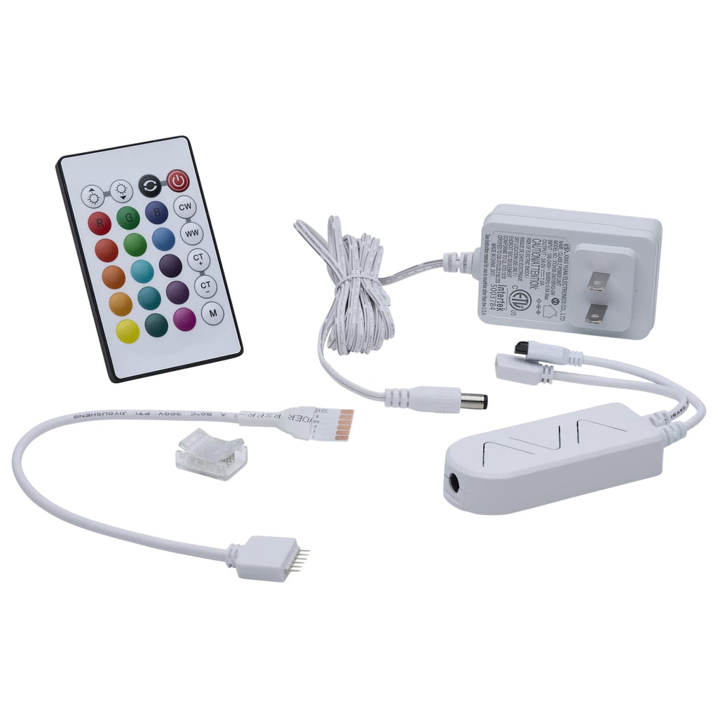 Tape Connect Control Kit Plug White Finish