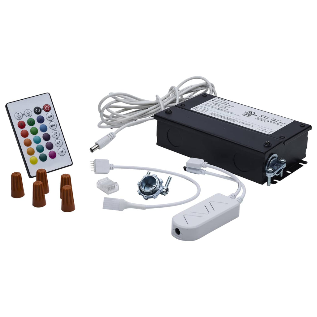 Tape Connect Control Kit Plug Black Finish