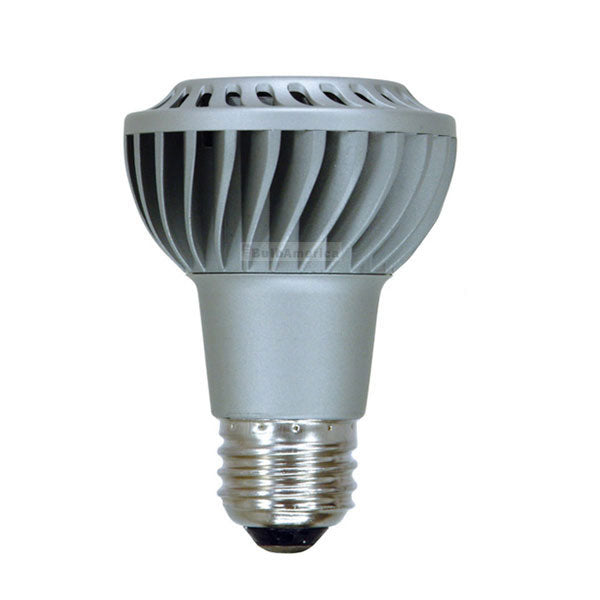 GE 7w 120v PAR20 Silver NFL20 Dimmable 2700k Silver LED Energy Smart Light Bulb
