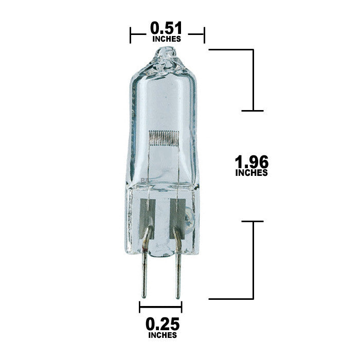 OSRAM 64638 bulb HLX 100w 24v G6.35 Single Ended Halogen light Bulb ...