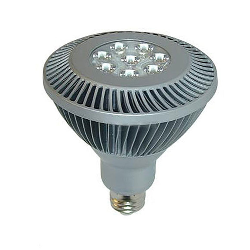 GE 20w 120v PAR38 Silver Dimmable 2700k FL40 Energy Smart LED Light Bulb
