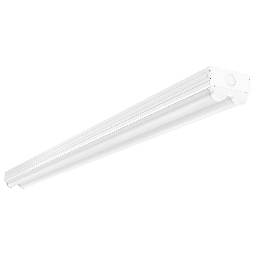Led Double Light Fixture 4-ft 43w LED Double Light Strip Fixture 4750 lumens 4000K 120-277V ...
