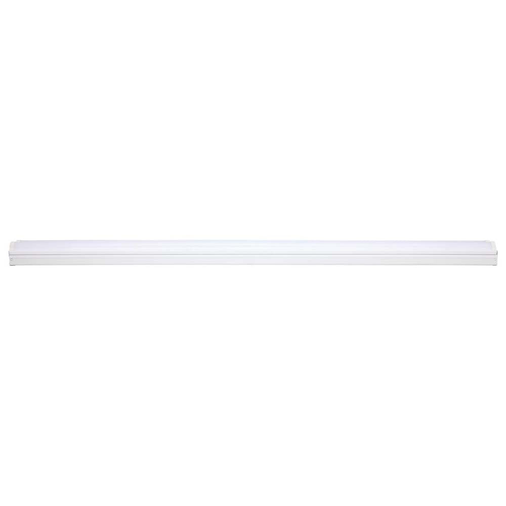Led Double Light Fixture 4-ft 43w LED Double Light Strip Fixture 4750 lumens 4000K 120-277V ...