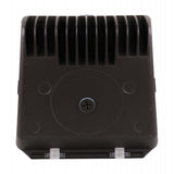 29w Small LED Wall Pack w/ CCT Tunable 120-277v Security Lighting Bronze Finish - BulbAmerica