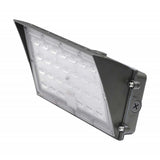 40w Semi Cutoff LED Wall Pack CCT Tunable 4800-5000 Lumens DLC Premium