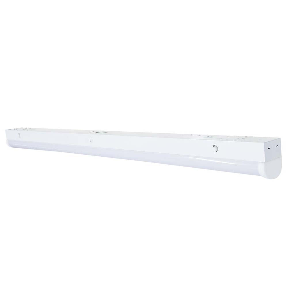 LED 4-ft Linear Strip Light White Finish CCT Tunable 100-277V EM & Sensor