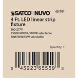 4-ft LED Linear Strip Light CCT Tunable White Finish_3