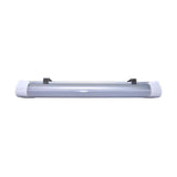 2-ft 20w LED Tri-Proof Linear Fixture w/ Microwave Sensor CCT Tunable