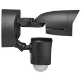 Bullet Security Light 3000K With Camera in Black Finish - BulbAmerica